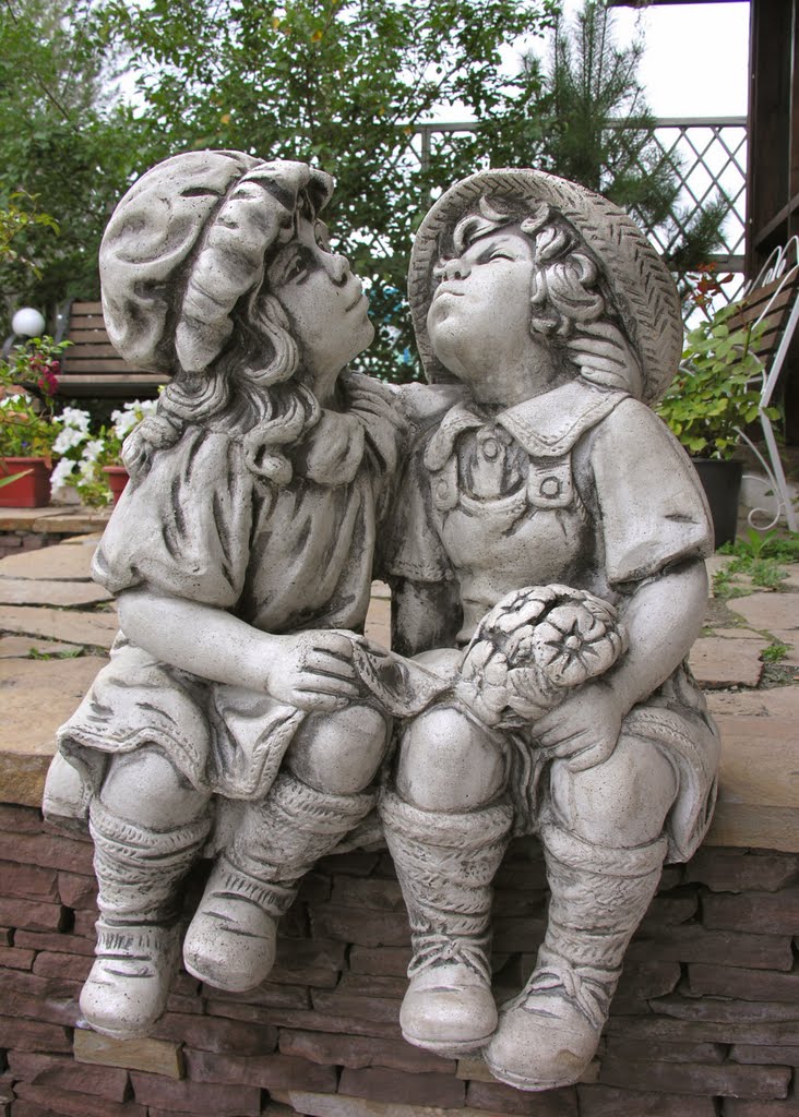 Sculptures in park "Gardens of Dreams", Абакан