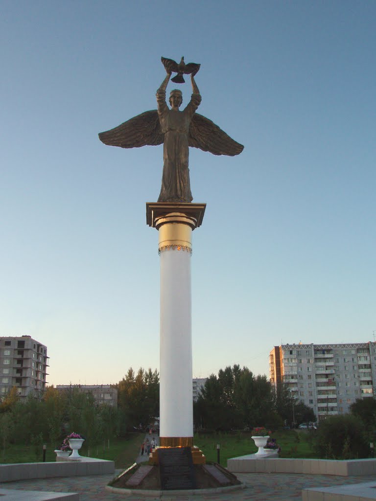 Monument to Patrons "Kind Angel of Peace", Абакан