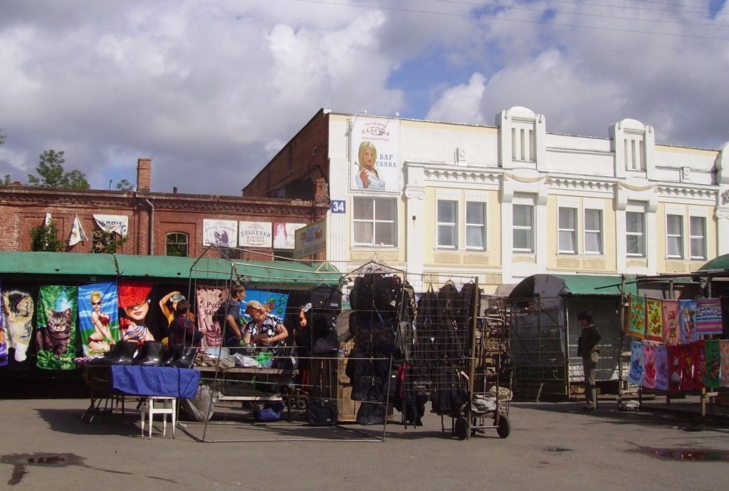 Markt in Barnaul, Барнаул