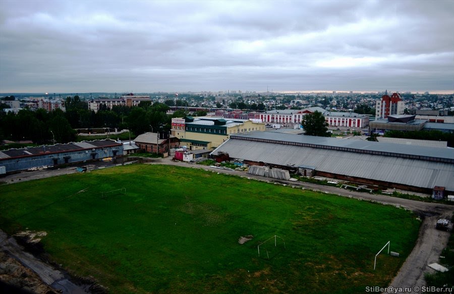 Осветительная мачта стадиона "Локомотив" [2011], Барнаул