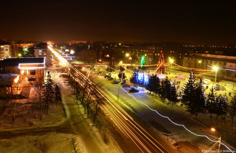 Новый год 2012: Центральная ёлка, Бийск