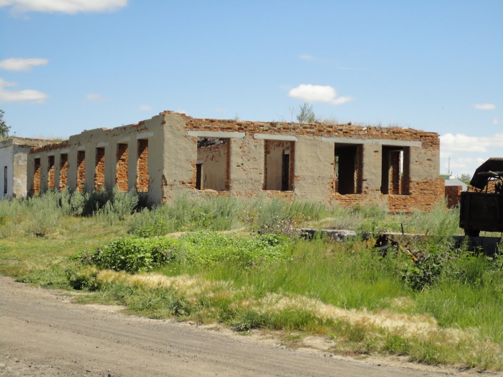 Разрушенный "лимонадный" завод (ул. Гоголя), Бурла