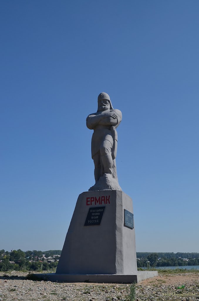 Памятник Ермаку в Змеиногорске (июль 2012г.), Змеиногорск
