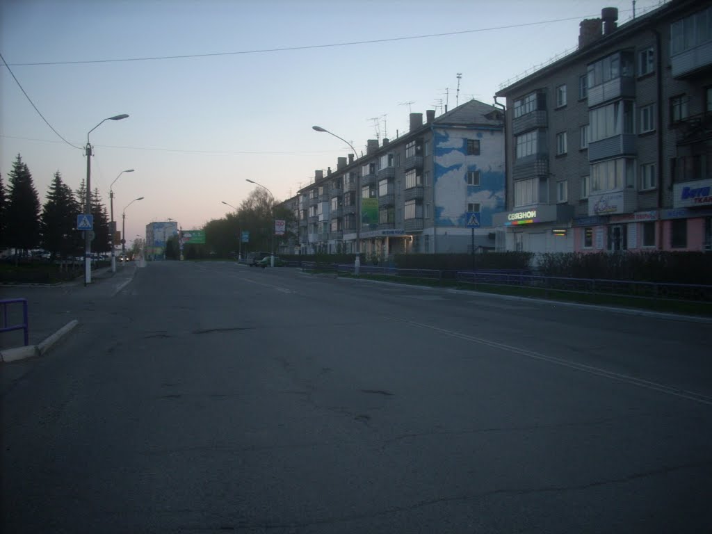 Улица Октябрьская, Новоалтайск