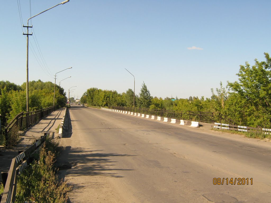 Мост через р. Чесноковку, Новоалтайск