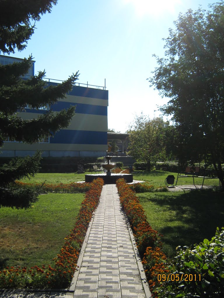 Дорожка к фонтану, Новоалтайск