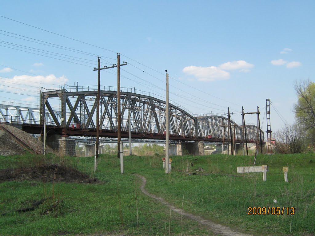 Железнодорожный мост через р. Чумыш, Тальменка