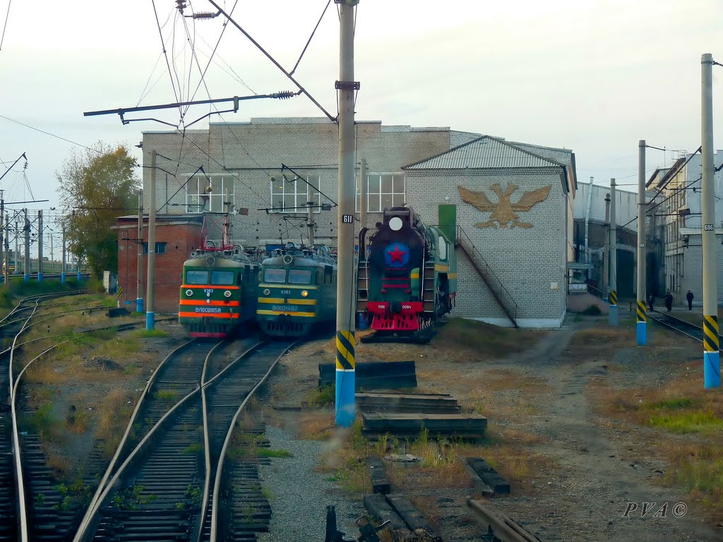 локомотивное депо, Белогорск