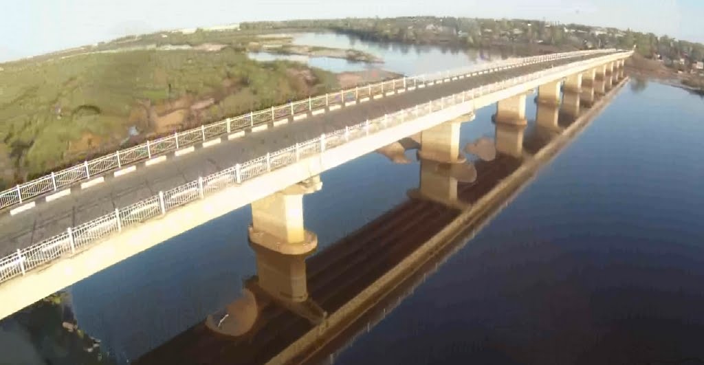 Набережная реки Томи в районе Лагерного сада