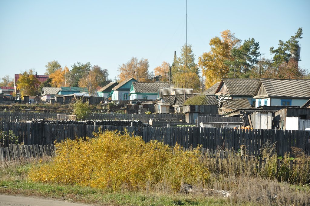 Ekaterinoslavka (2012-09) - Back view to houses, Екатеринославка