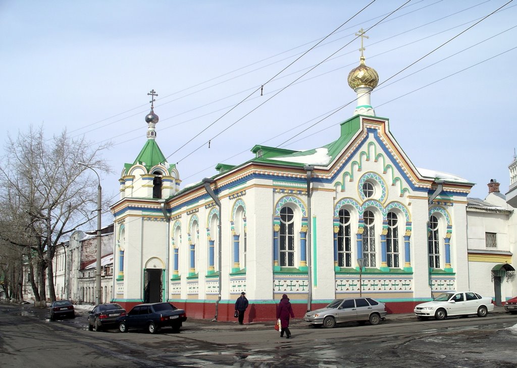 Nikolskaya church in Arkhangelsk, Никольская церковь в Архангельске, 01/04/2006, Архангельск