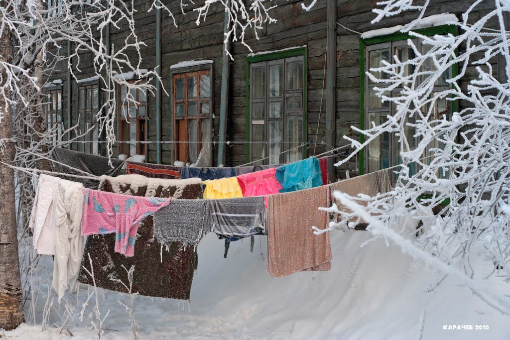 Морозным утром 25 декабря 2010, Каргополь