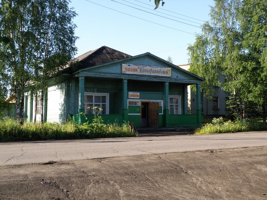 магазин Кооперативный(Продмаг), Коноша