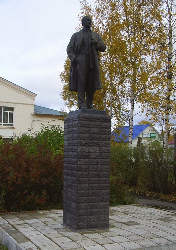 Памятник В.И. Ленину, Коноша