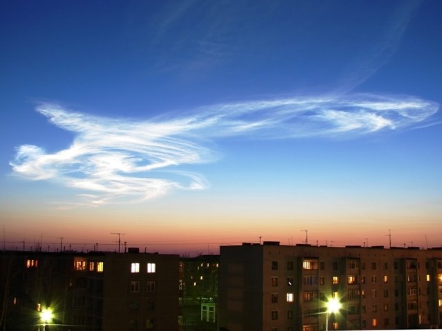 Strange clouds, Котлас