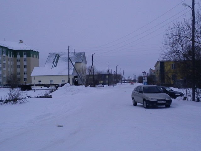 улица Сапрыгина январь 2012, Нарьян-Мар