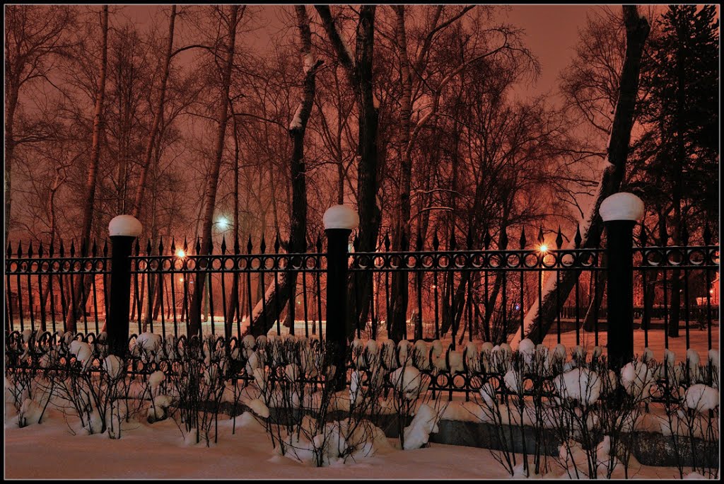 Вечером в парке (1), Северодвинск
