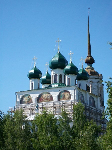 Собор со стороны Жемчужного озера, Сольвычегодск