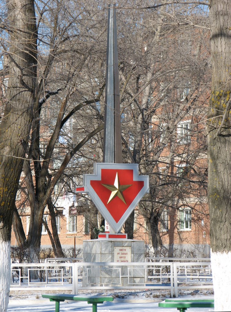 Памятник, Нариманов