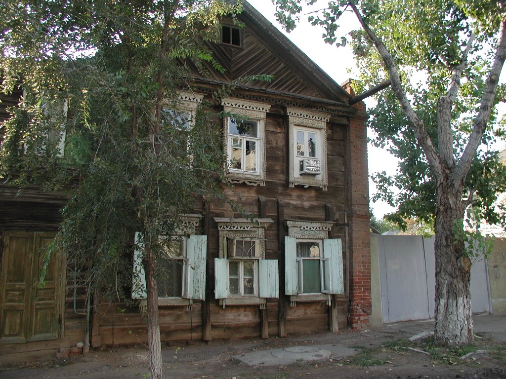 Air-conditioned wooden Astrahan, Астрахань