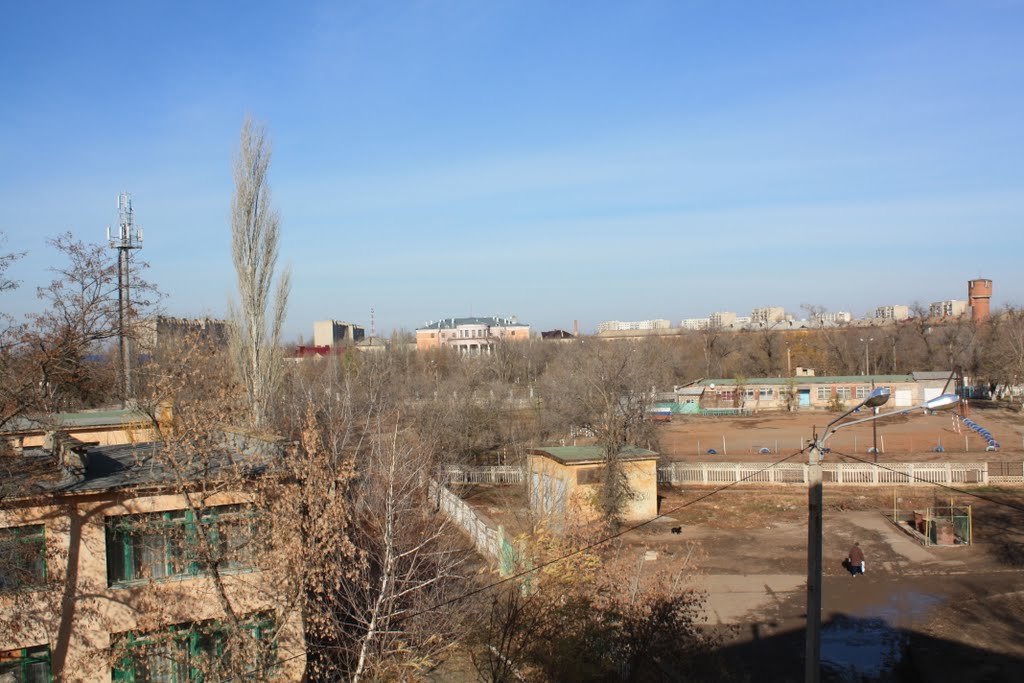 Вид с 4-го этажа, Ахтубинск