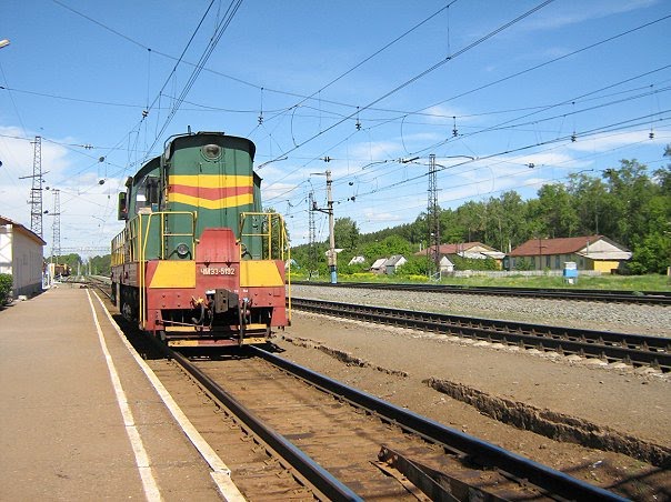 Тепловоз/Disel locomotive, Аксаково