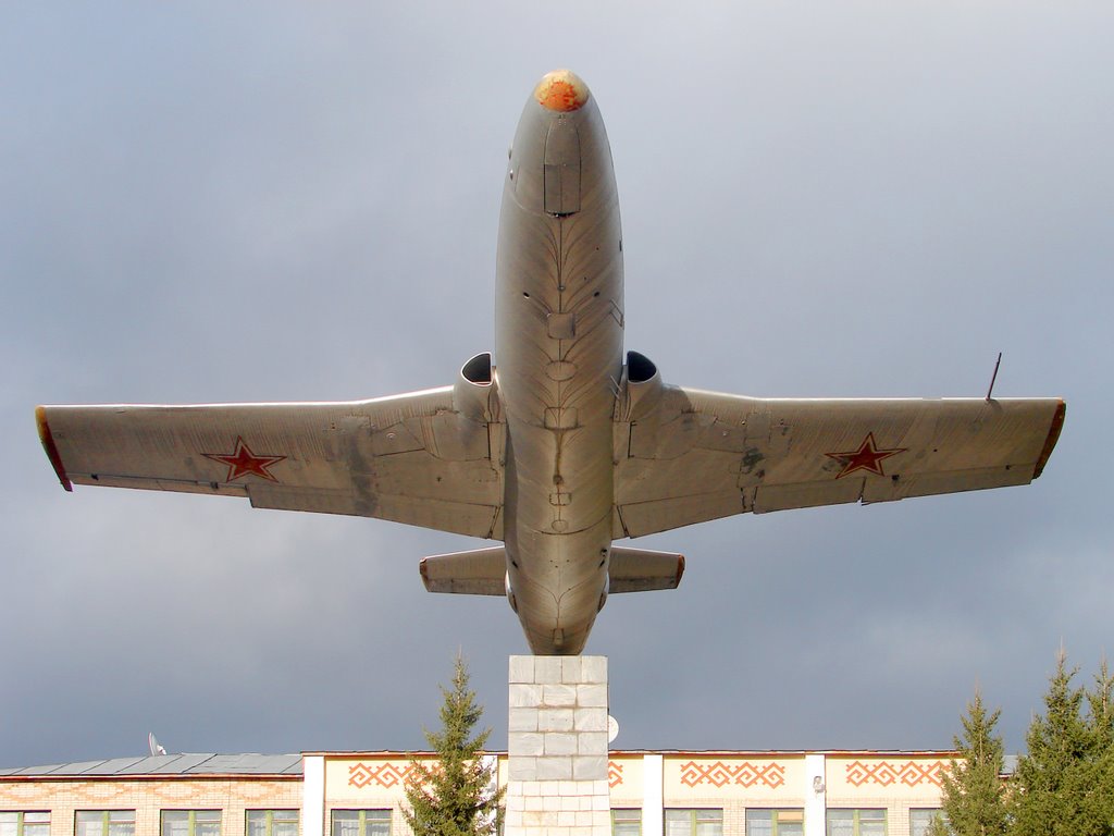 Самолет в Белорецке. 2006 г, Белорецк