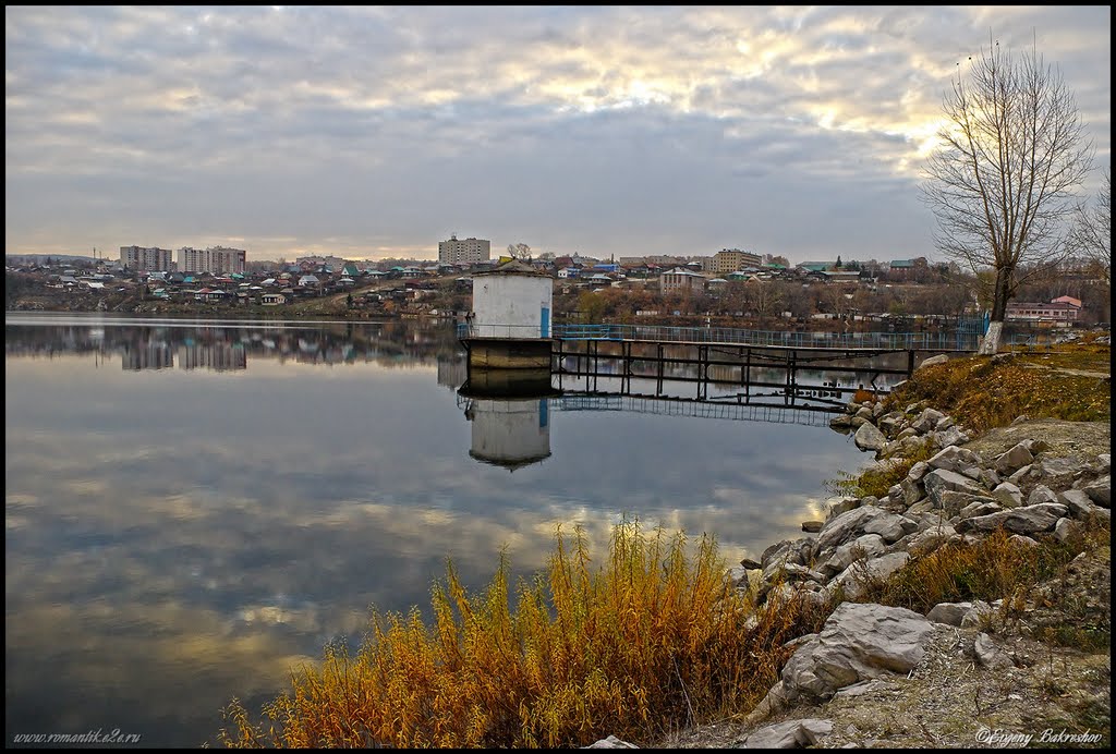 Белорецкий пруд осенью. (2) Beloretsk. Pond in the аutumn., Белорецк