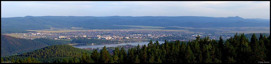 Панорама Белорецка (1) Panorama of Beloretsk, Белорецк