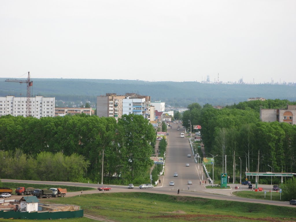 ул. Седова от вышки / Sedov Str. Seen from Radio Tower, Благовещенск