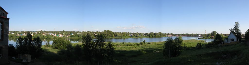 Нижний пруд - Вид с ул. Песочной / Lower Pond - View from Pesochnaya Str., Благовещенск