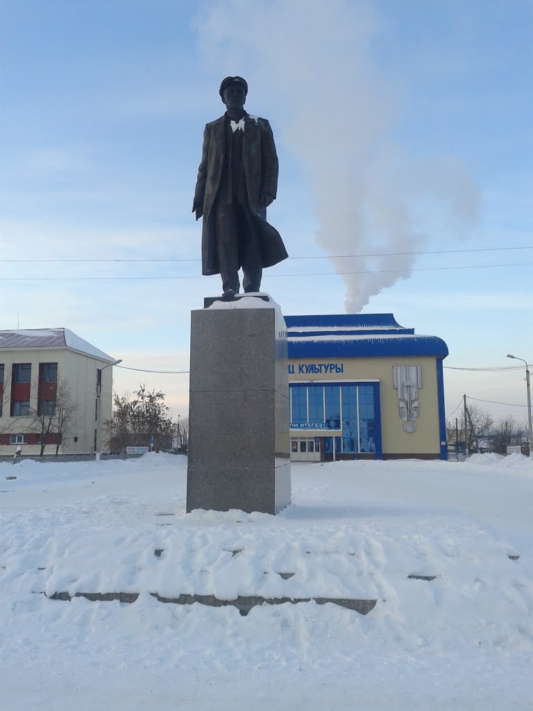 Памятник В.И.Ленину, Верхние Киги