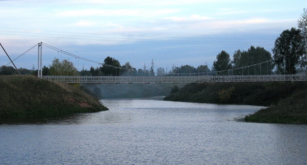 подвесной мост у д.Аргамак, Дюртюли