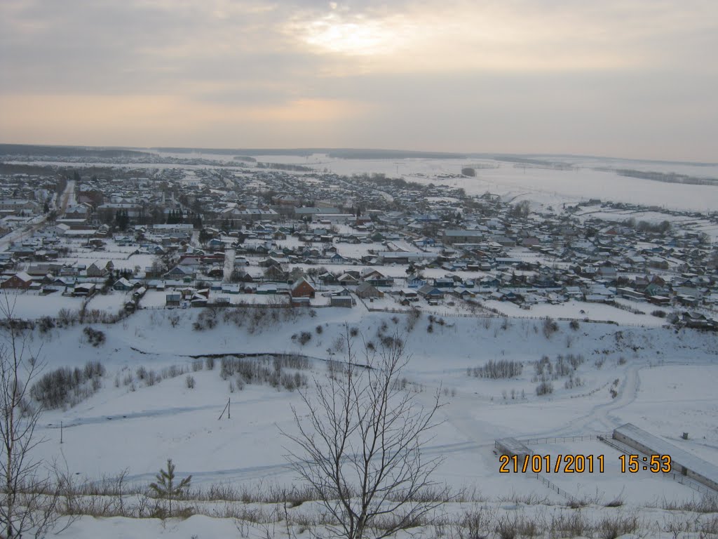 Киргиз-Мияки зимой, Киргиз-Мияки
