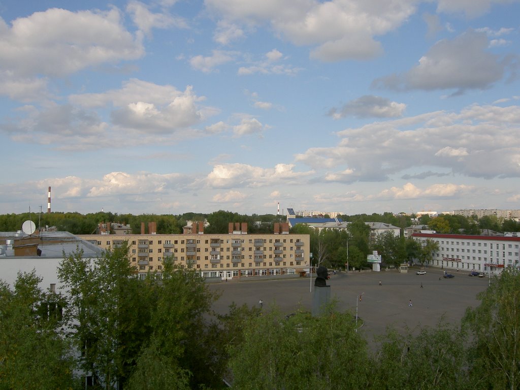 Lenin square, Нефтекамск