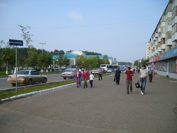 Lenin avenue, Нефтекамск