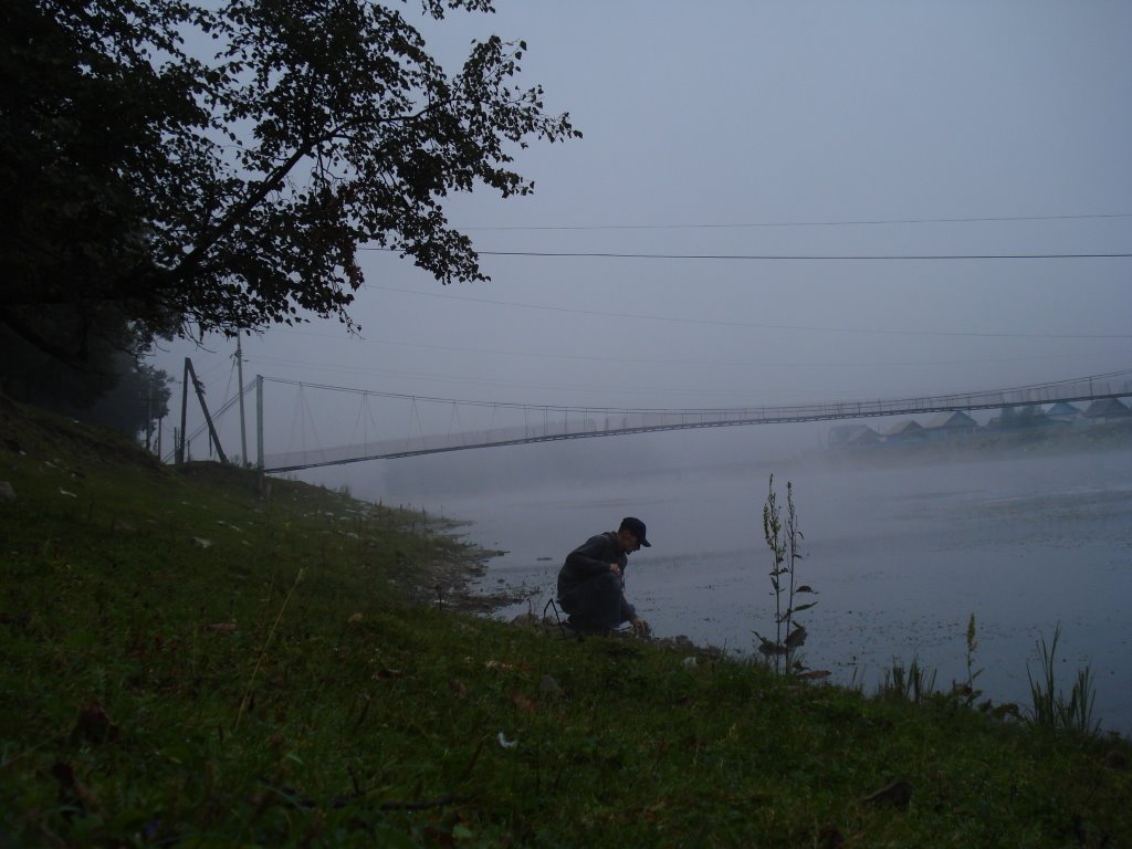 White river at 6:00 am, Старосубхангулово