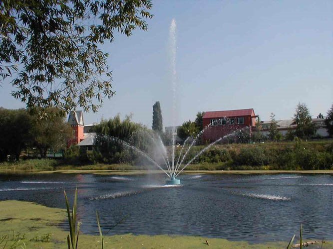 фонтан на реке Тихая Сосна, Алексеевка
