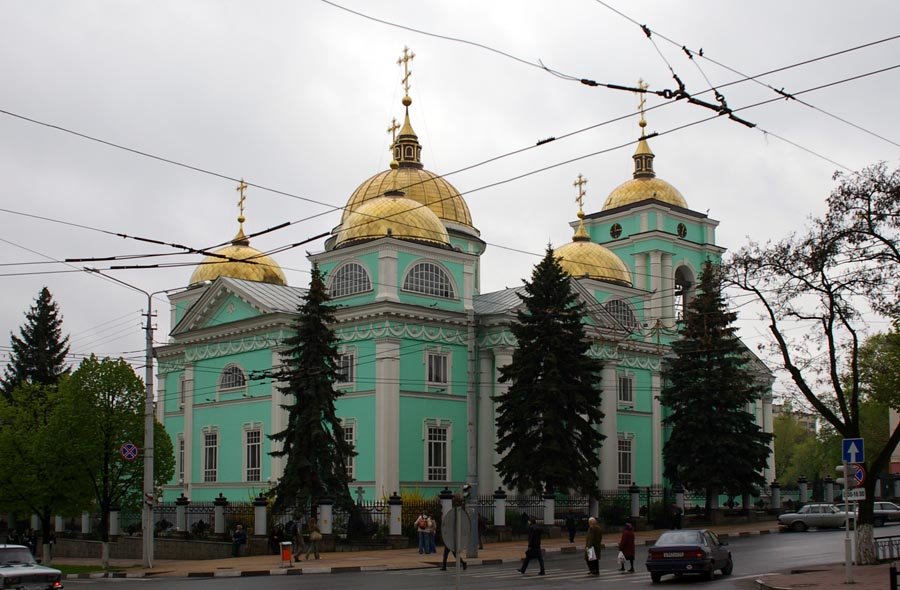 Преображенский кафедральный собор / Saviour-Transfiguration cathedral (09/05/2007), Белгород