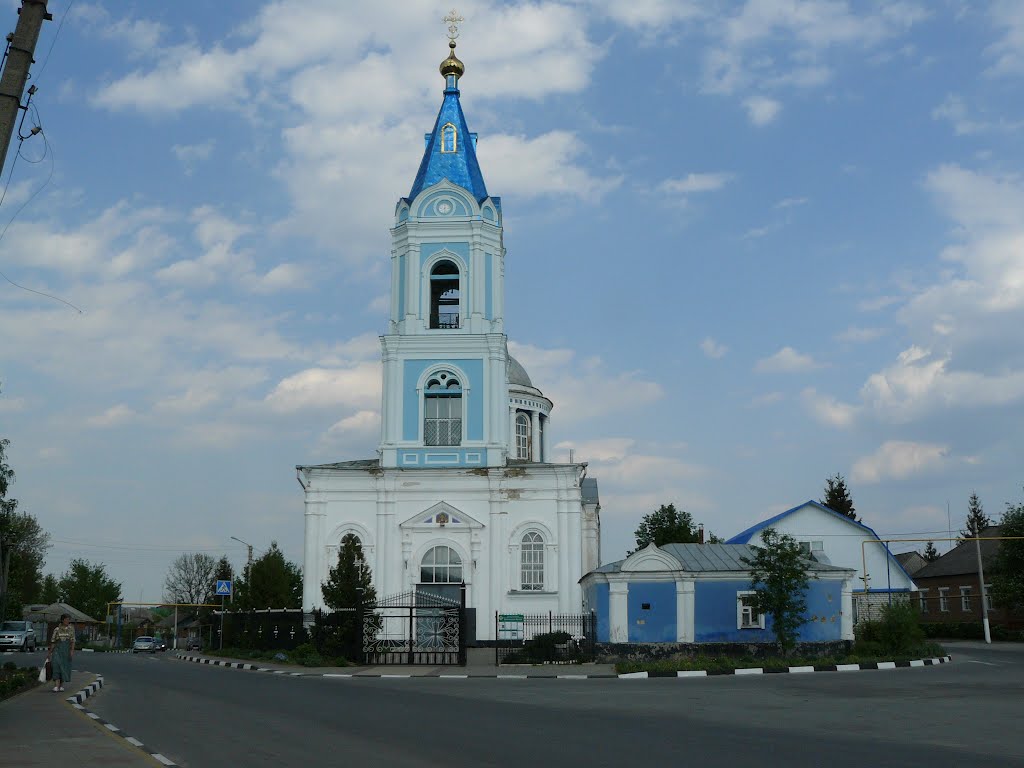 церьковь в Борисовке, Борисовка