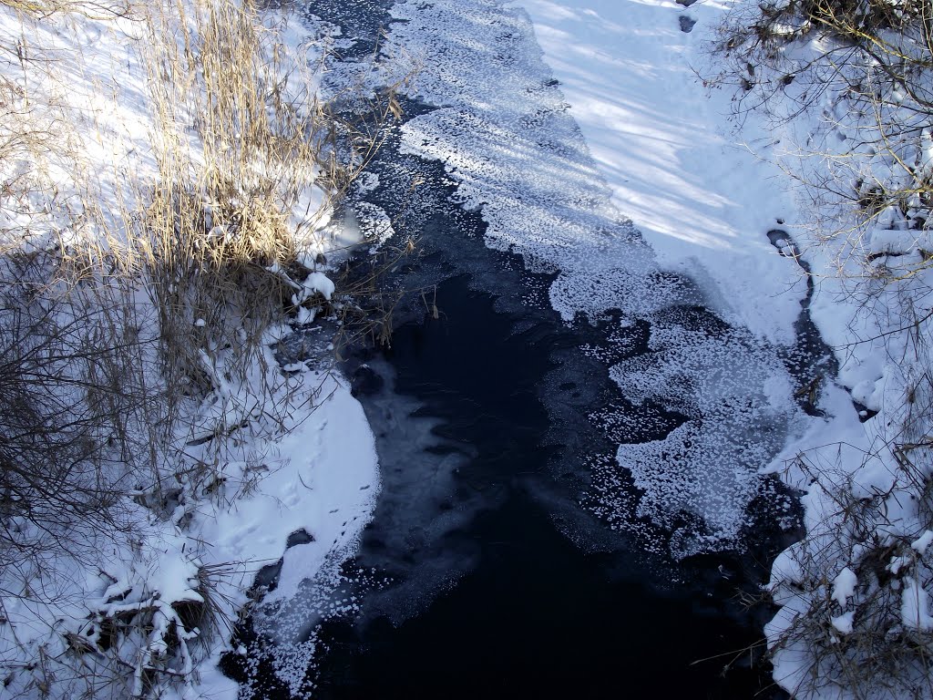Река Валуй. Зима, Валуйки