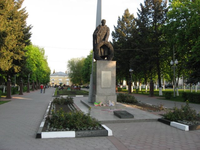 Памятник, Губкин