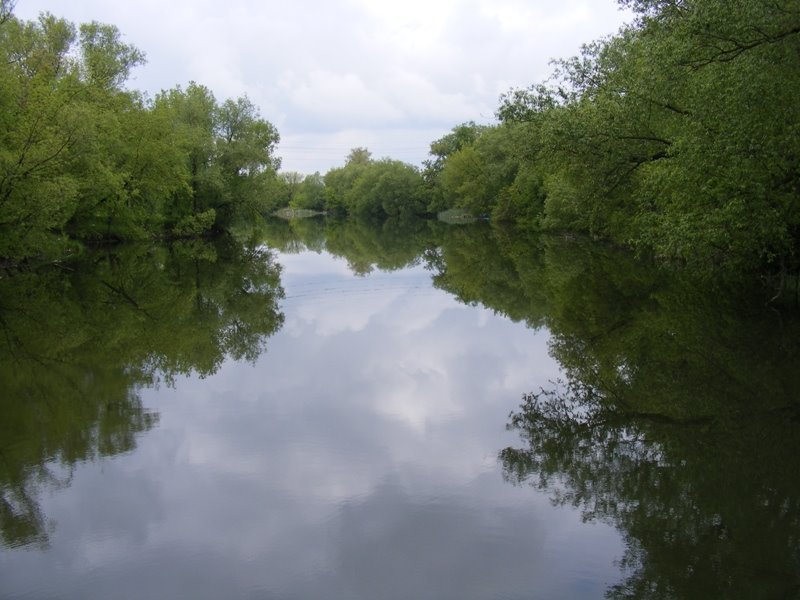 Река Оскол river Oskol, Старый Оскол