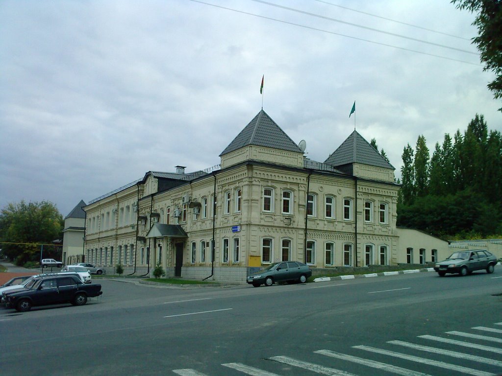 An old building close to confectionary plant, Старый Оскол