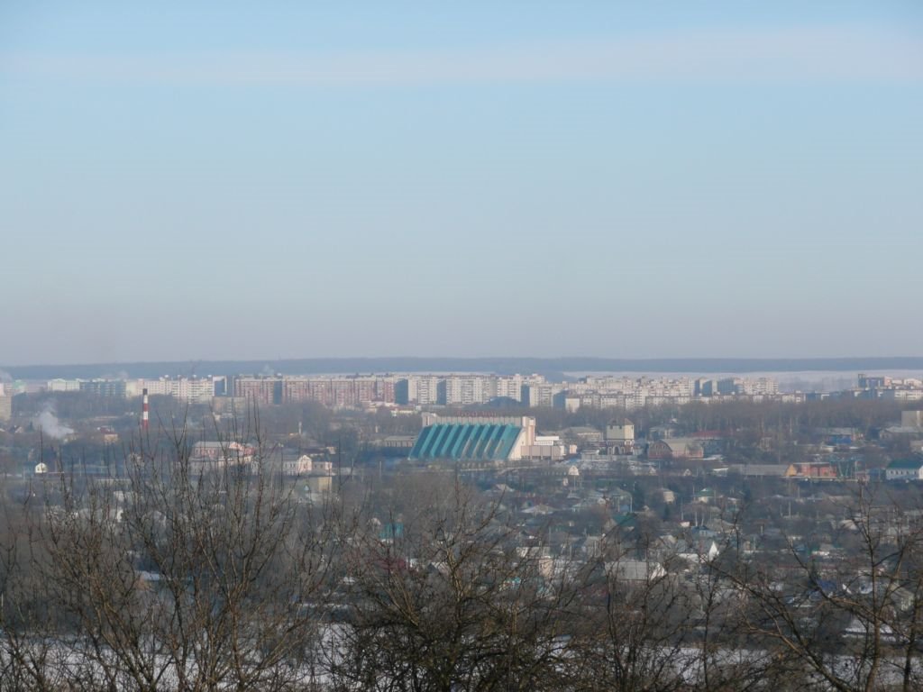 Панорама ж.д. вокзала, Старый Оскол