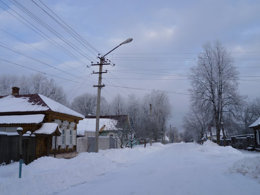 Winter.Proletarskay str., Злынка