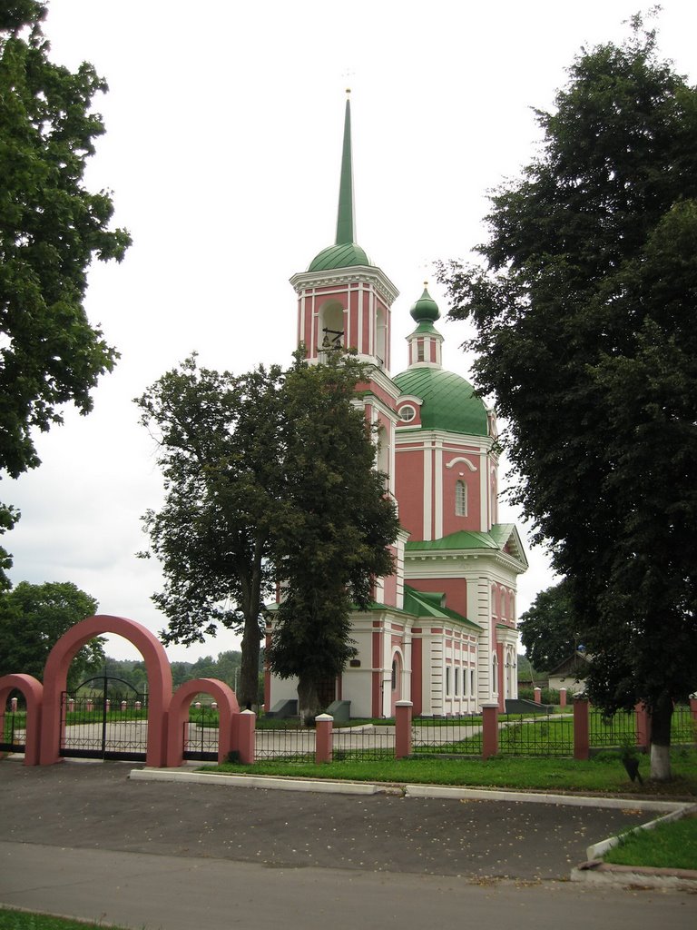 Hram Uspenia Bogorodici v Ovstuge, Кокаревка