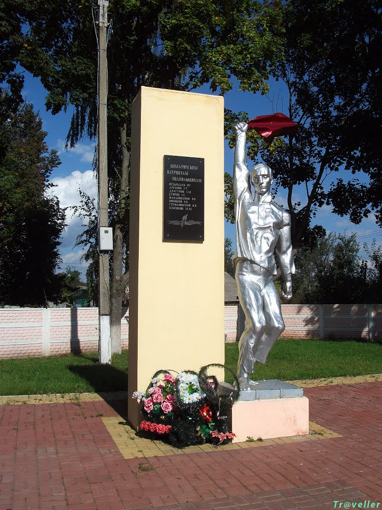 Памятник павшим подпольщикам группы доктора Павла Незымаева 1, Комаричи
