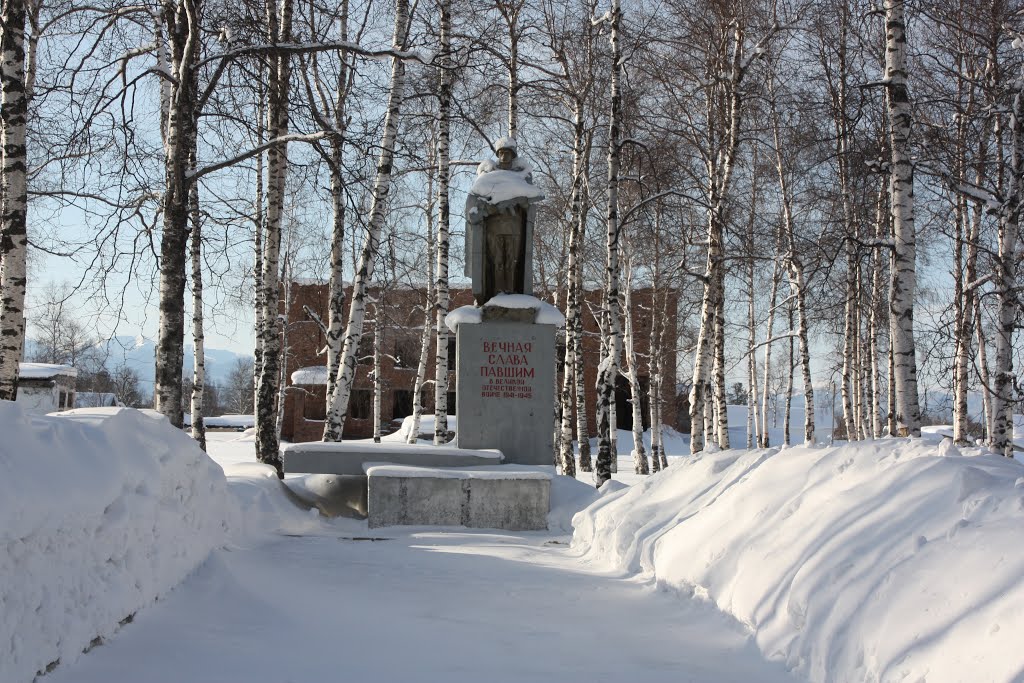 Памятник, Выдрино