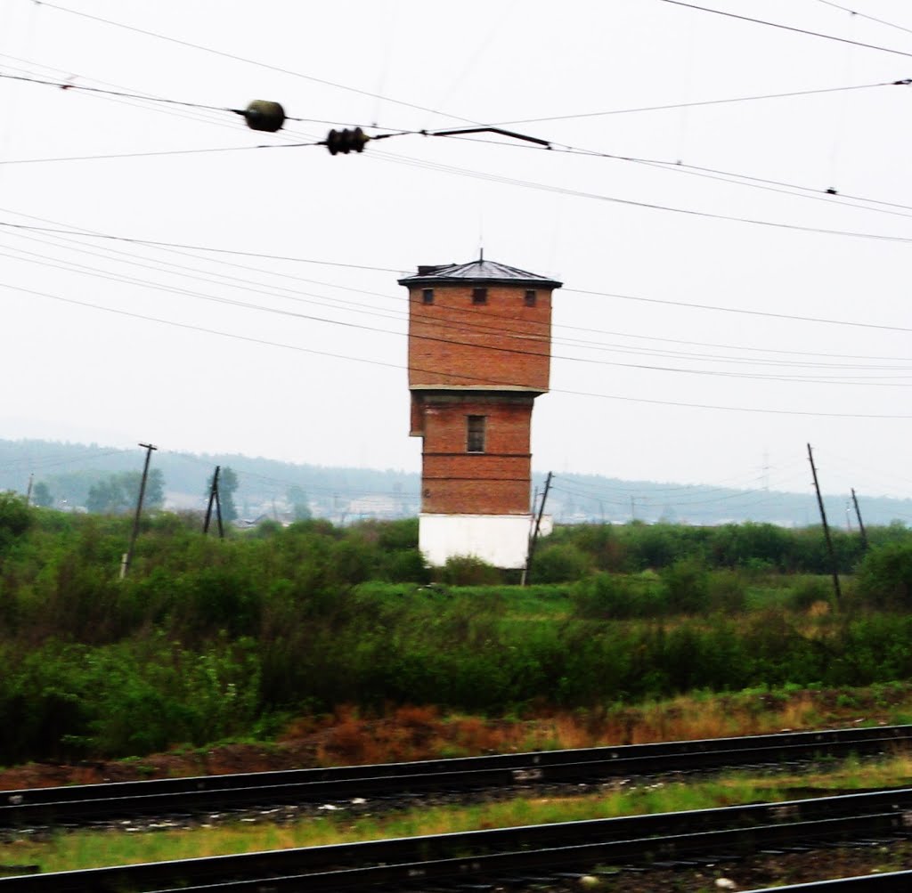 Старая водонапорная башня, Заиграиво, Республика Бурятия, 18.06.2011, Заиграево